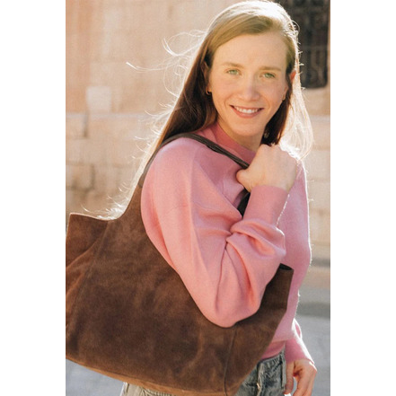 Ann Kurz shopper braun