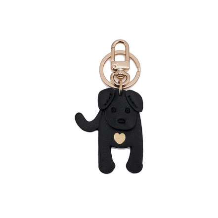 Seidenfelt bag charm black