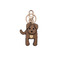 Seidenfelt keychain brown 1