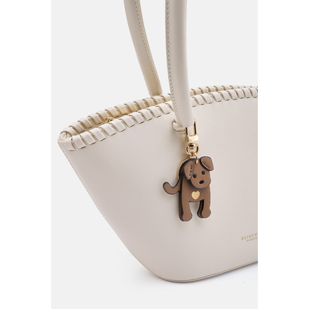 Seidenfelt keychain brown