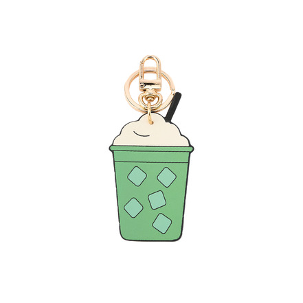 Seidenfelt bag charm green