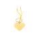 Seidenfelt bag charm yellow 1