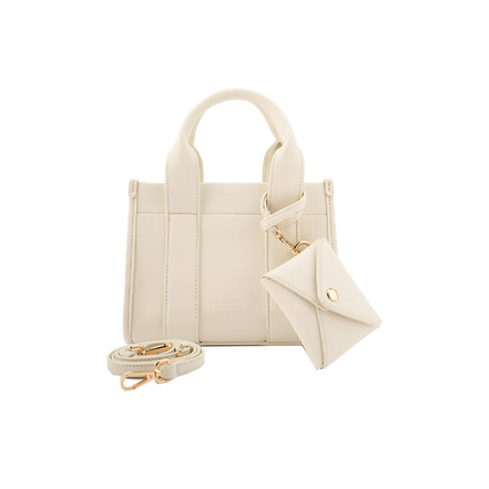 Seidenfelt handbag ecru