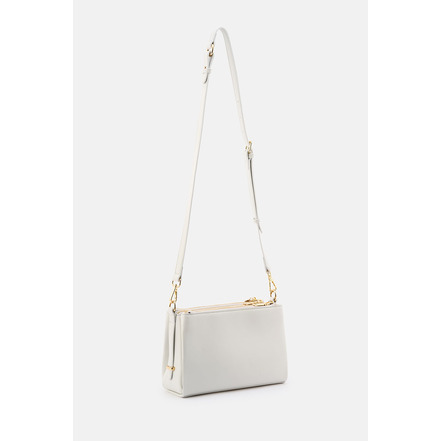 Seidenfelt crossbody ecru