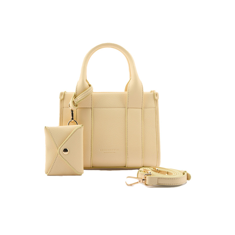Seidenfelt handbag yellow 1