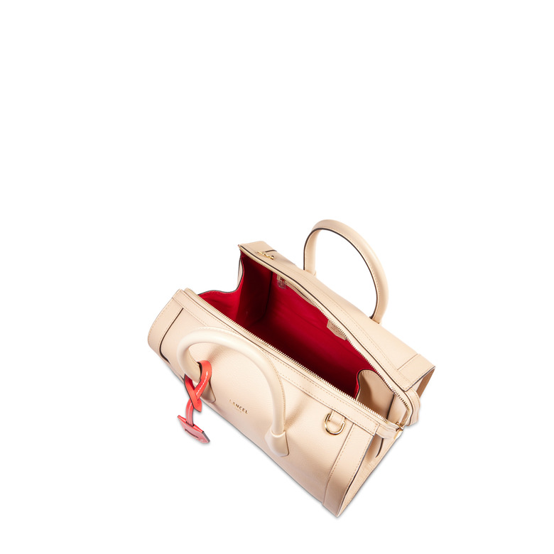 Lancel sac à main ecru 4