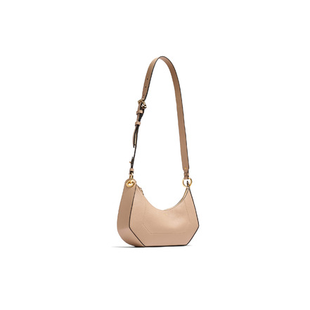 Lancel sac bandoulière beige
