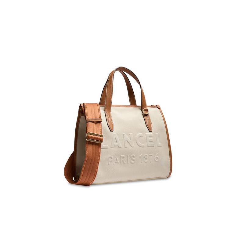 Lancel handbag ecru 2