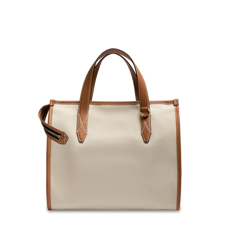 Lancel handbag ecru 3
