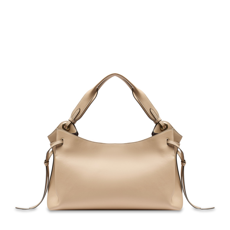 Lancel handtas beige 3