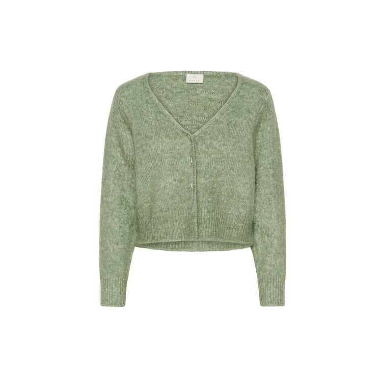 Kaffe cardigan groen 1