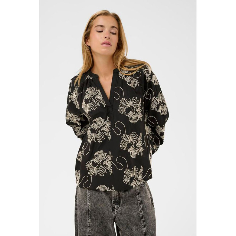 Kaffe blouse zwart 2