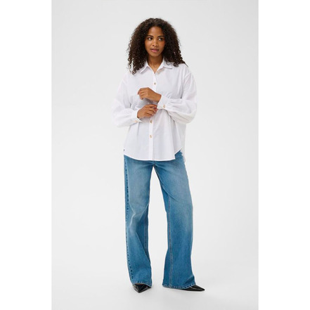 Kaffe chemisier blanc