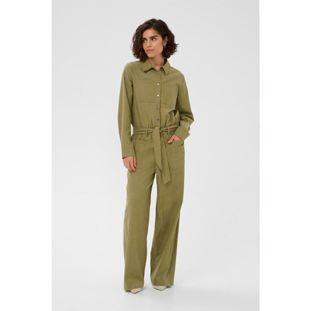 Kaffe jumpsuit groen