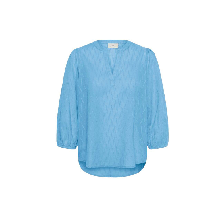 Kaffe blouse blauw 1