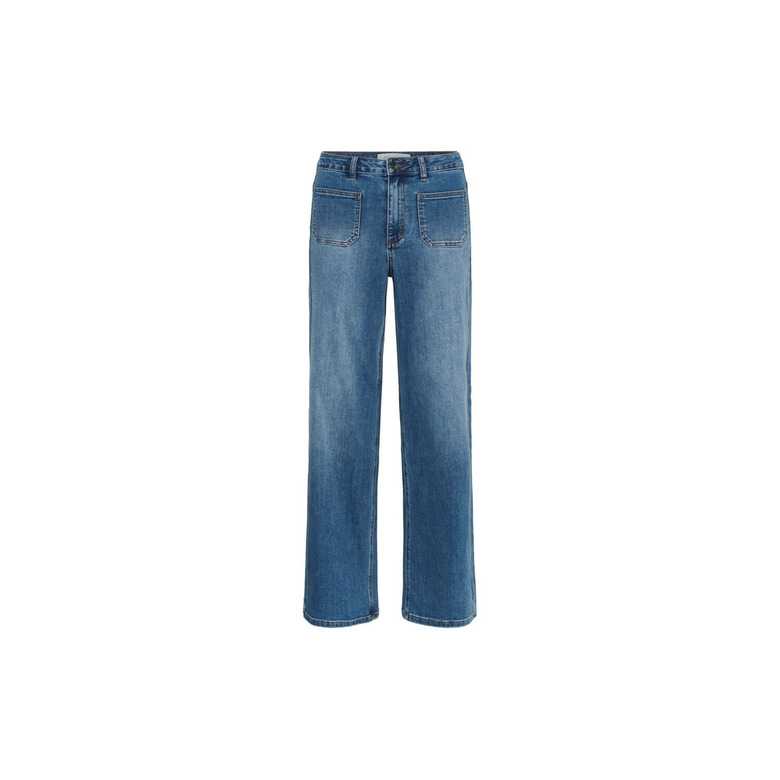 Kaffe jeans blauw 1