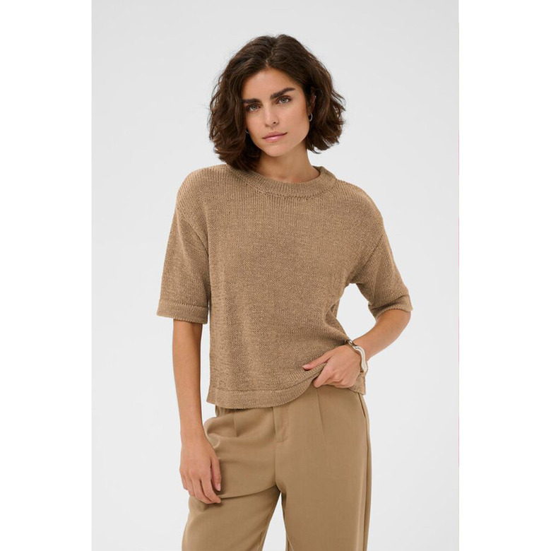 Kaffe sweater camel 2