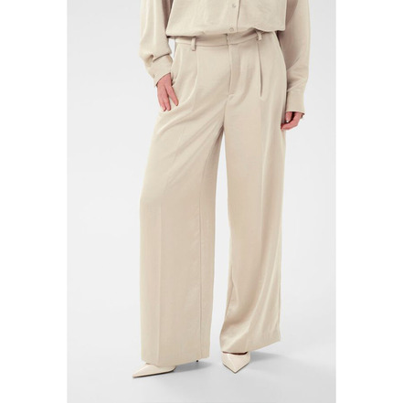 Kaffe broek beige