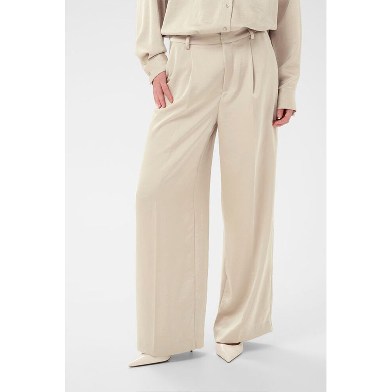 Kaffe trousers lightbrown 2