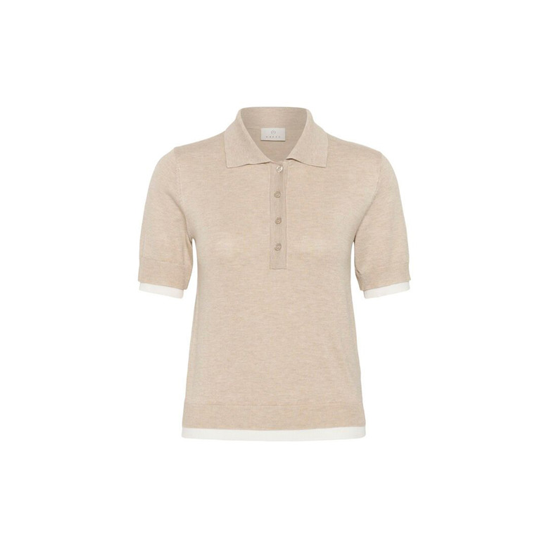 Kaffe polo beige 1