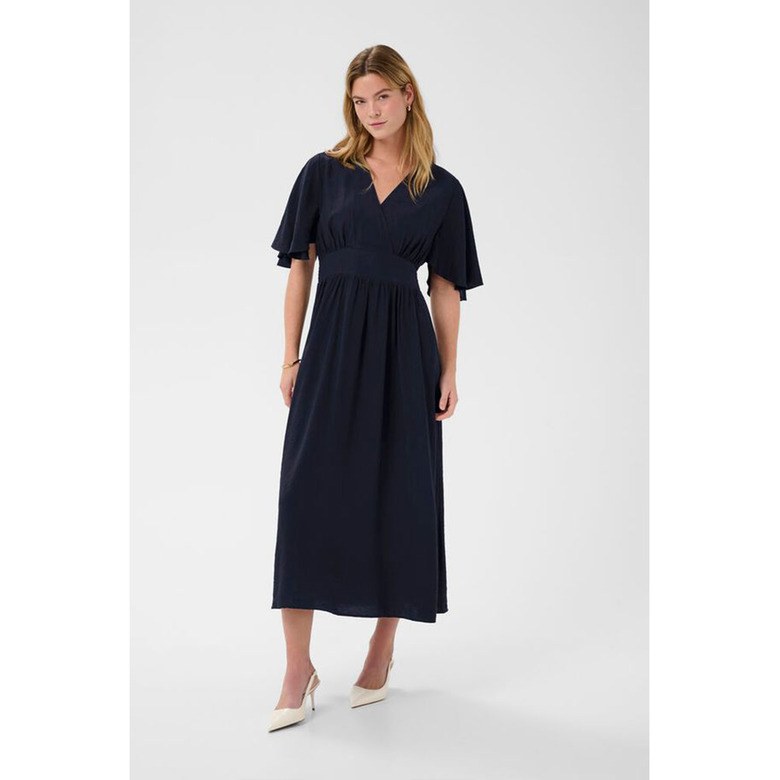 Kaffe dress blue 2