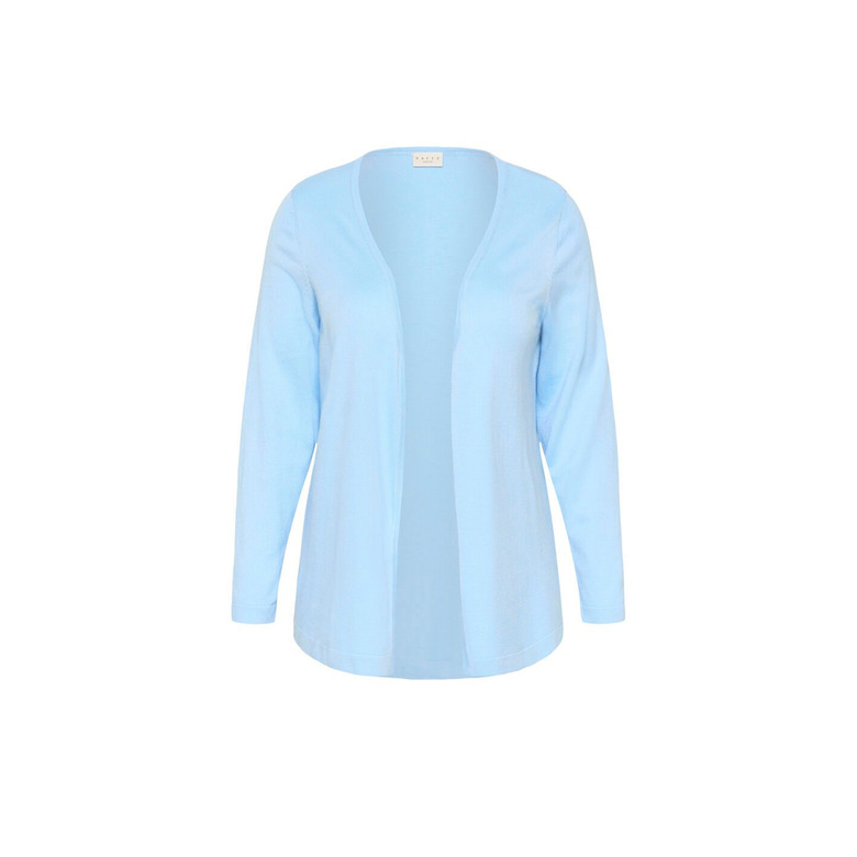 Kaffe Curve strickjacke blau 1