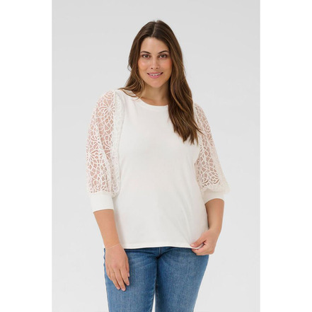 Kaffe Curve blouse ecru