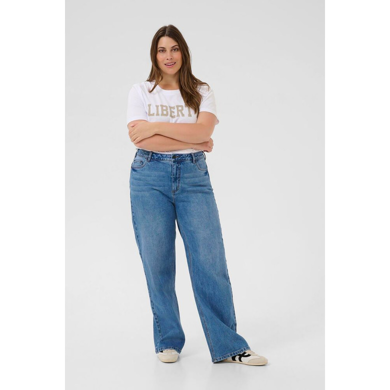 Kaffe Curve jeans blau 2