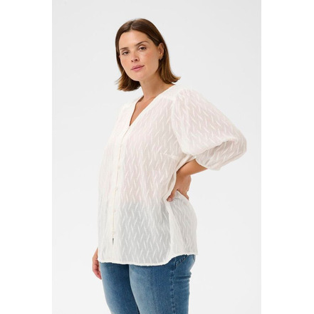 Kaffe Curve blouse ecru