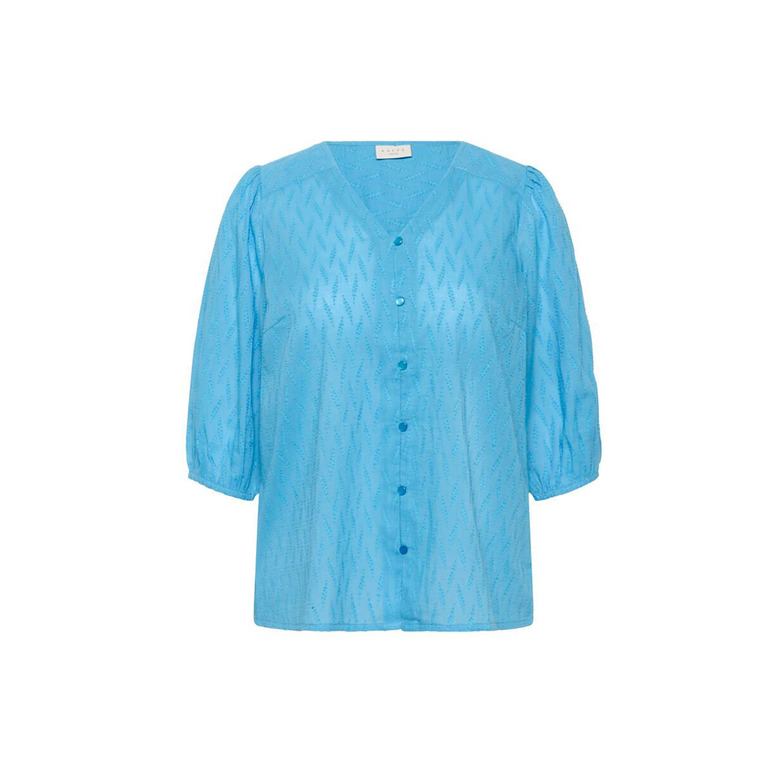 Kaffe Curve chemisier bleu 1