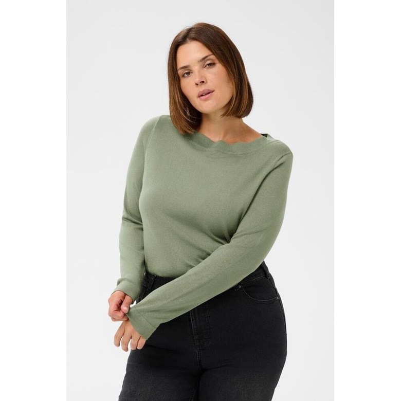 Kaffe Curve pullover grÜn 2