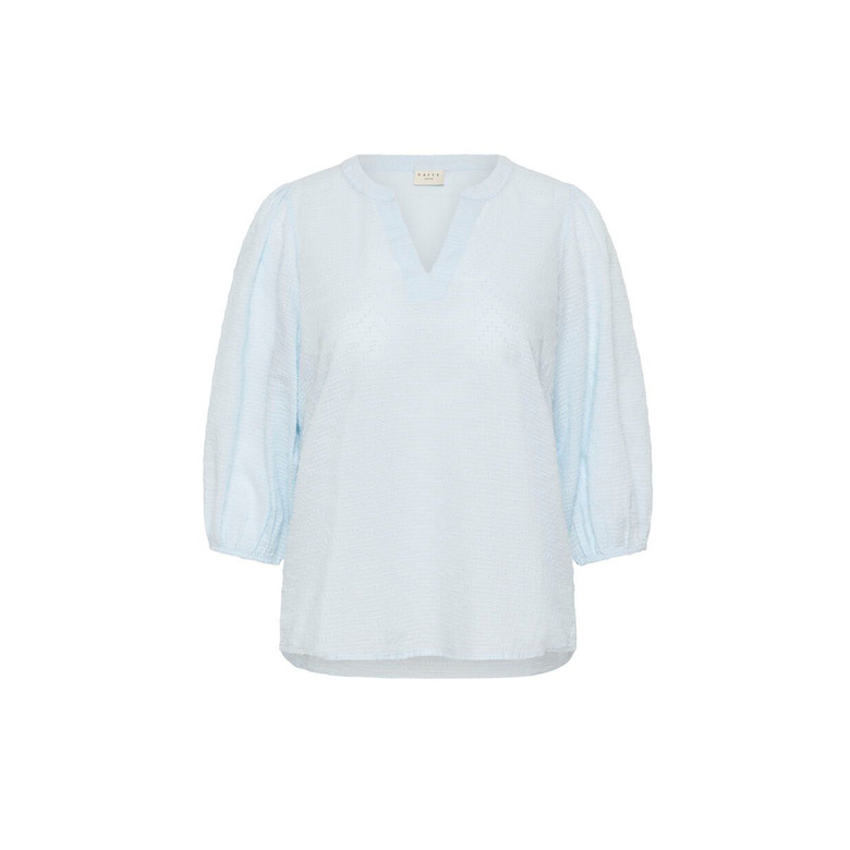 Kaffe Curve chemisier bleu 1