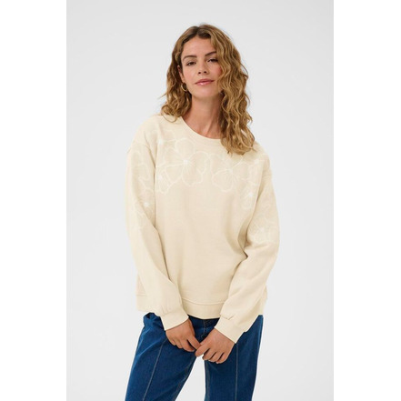 Cream sweater ecru