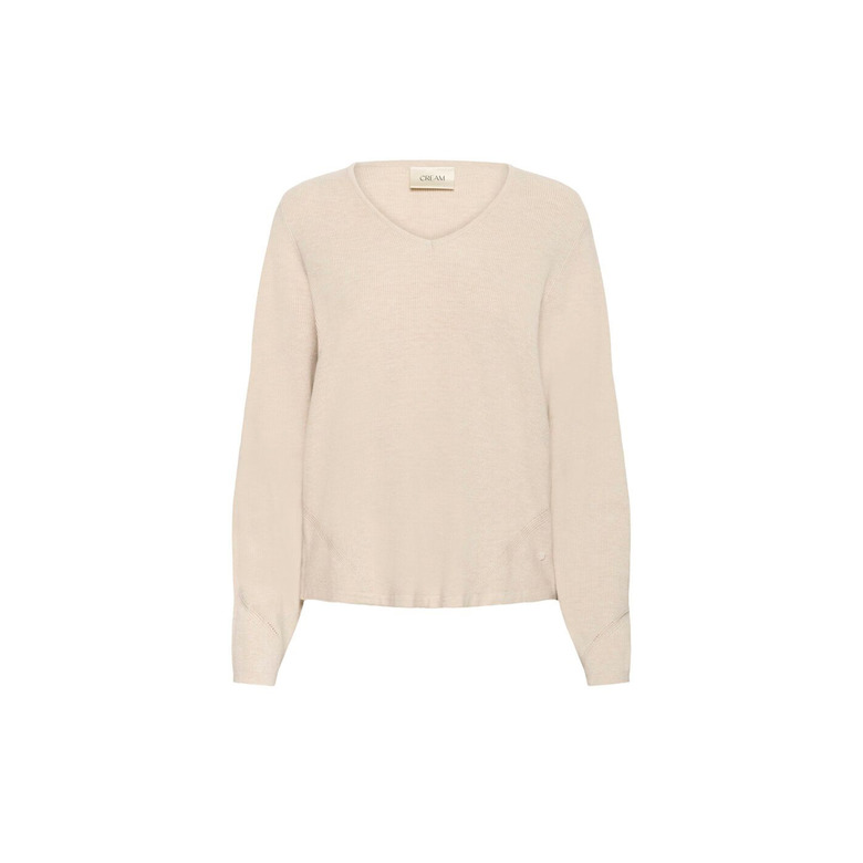 Cream trui beige 1