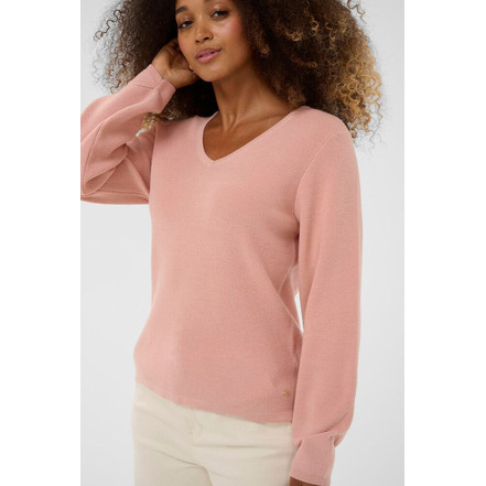 Cream trui roze