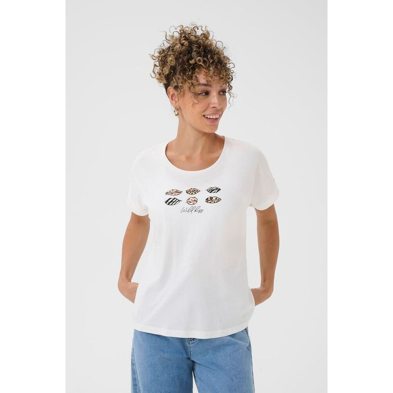 Cream t-shirt ecru 2