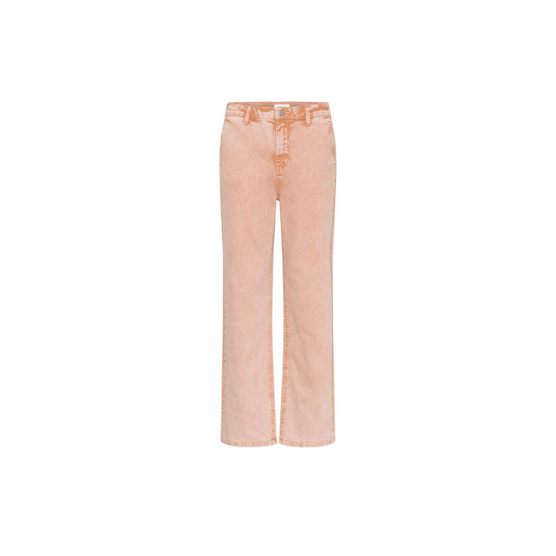 Cream jeans oranje 1