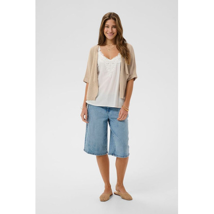 Cream bolero lightbrown