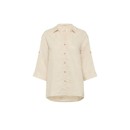 Cream blouse beige