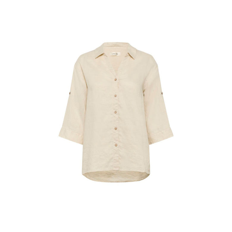 Cream blouse beige 1