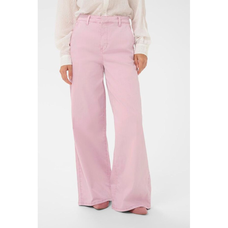 Cream jeans pink 2