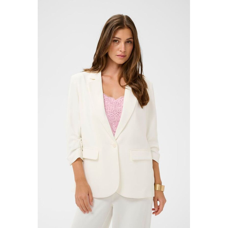 Cream blazer ecru 2