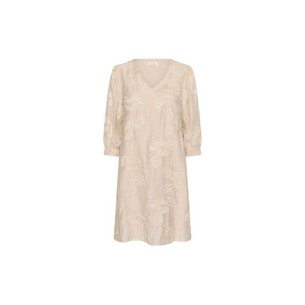 Cream kleid beige