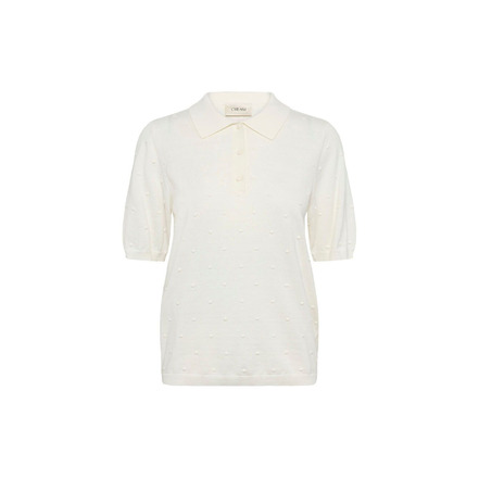 Cream polo ecru