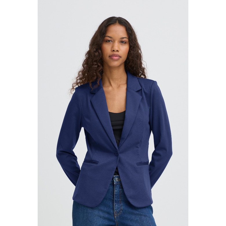 Ichi blazer bleu 2