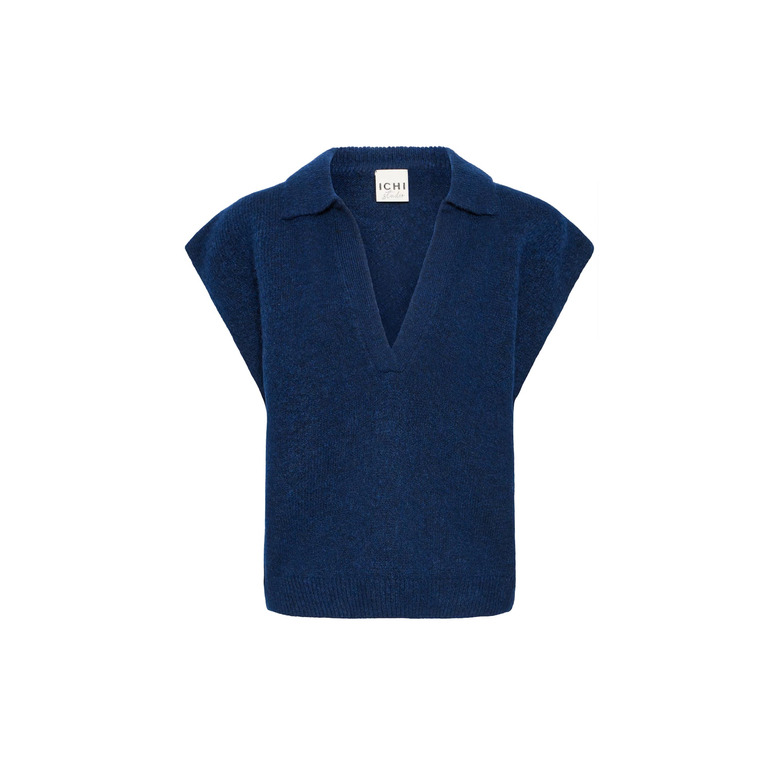 Ichi pullover blau 1