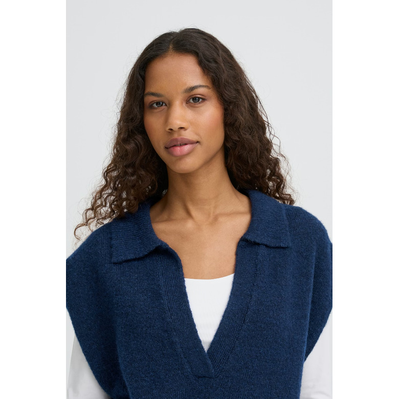Ichi pullover blau 2