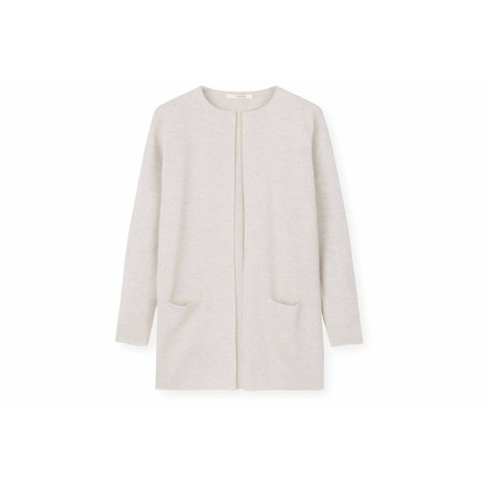 Sibin Linnebjerg strickjacke ecru