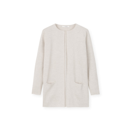 Sibin Linnebjerg strickjacke beige