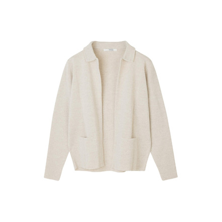 Sibin Linnebjerg strickjacke ecru